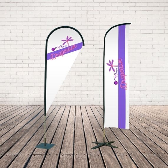 Beachflag - communication extérieure